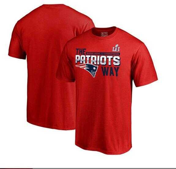 Men's New England Patriots Pro Line by Fanatics Branded Super Bowl LI Champions Local Way T-Shirt - Red FengYun,We sell and wholesale Men's New England Patriots Pro Line by Fanatics Branded Super Bowl LI Champions Local Way T-Shirt - Red FengYun on line form chian!